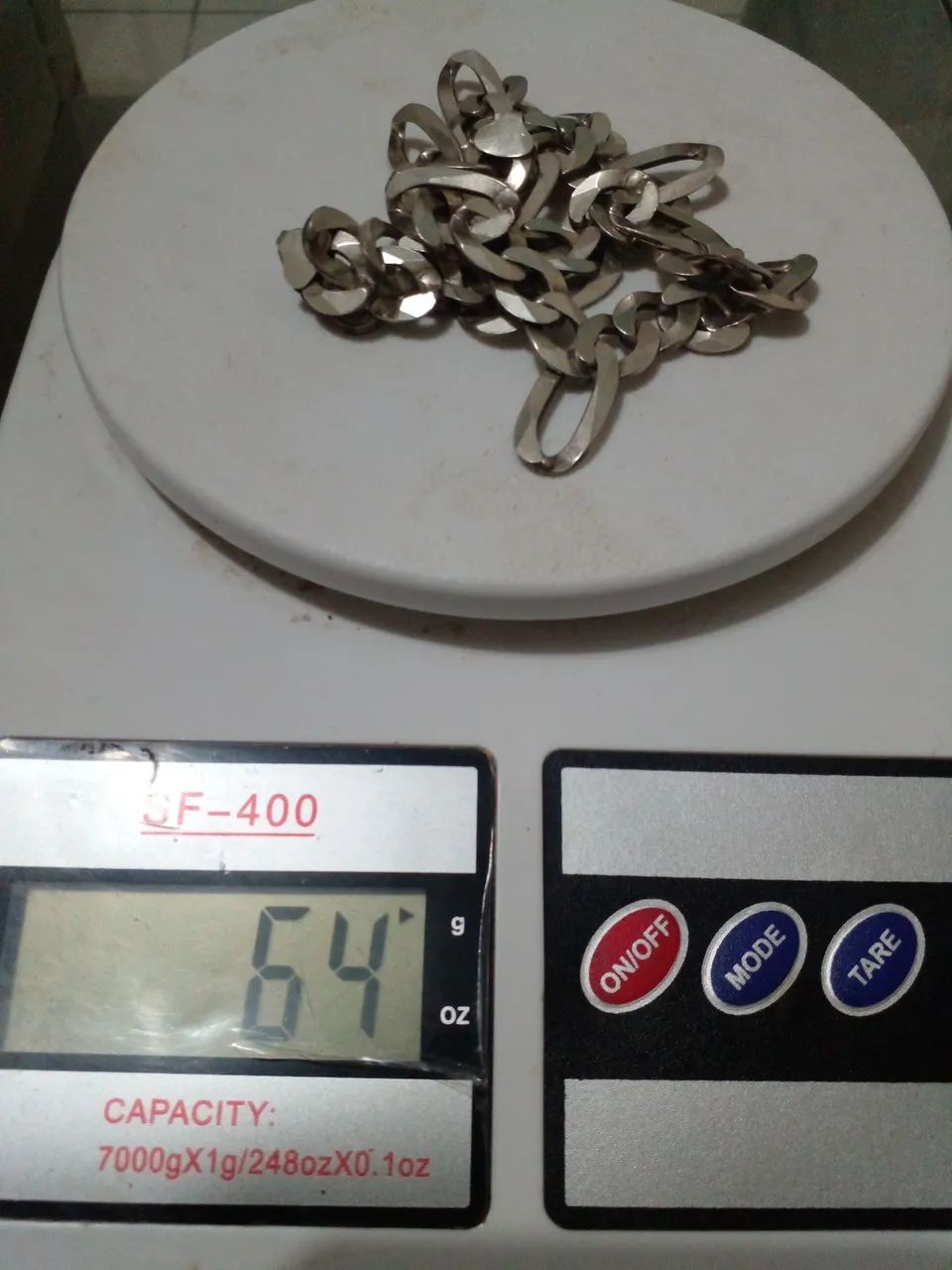 Corrente elo de prata  - Foto 2