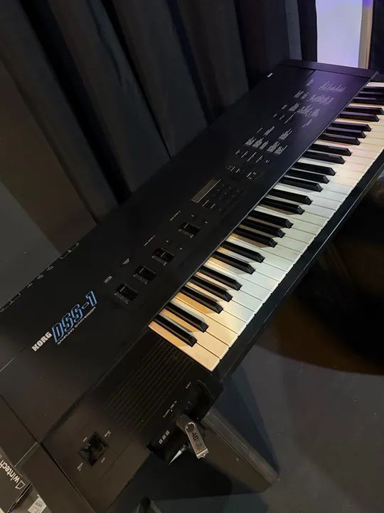 Teclado KORG DSS 1- Ótimo estado! 1984 promoção - Foto 5