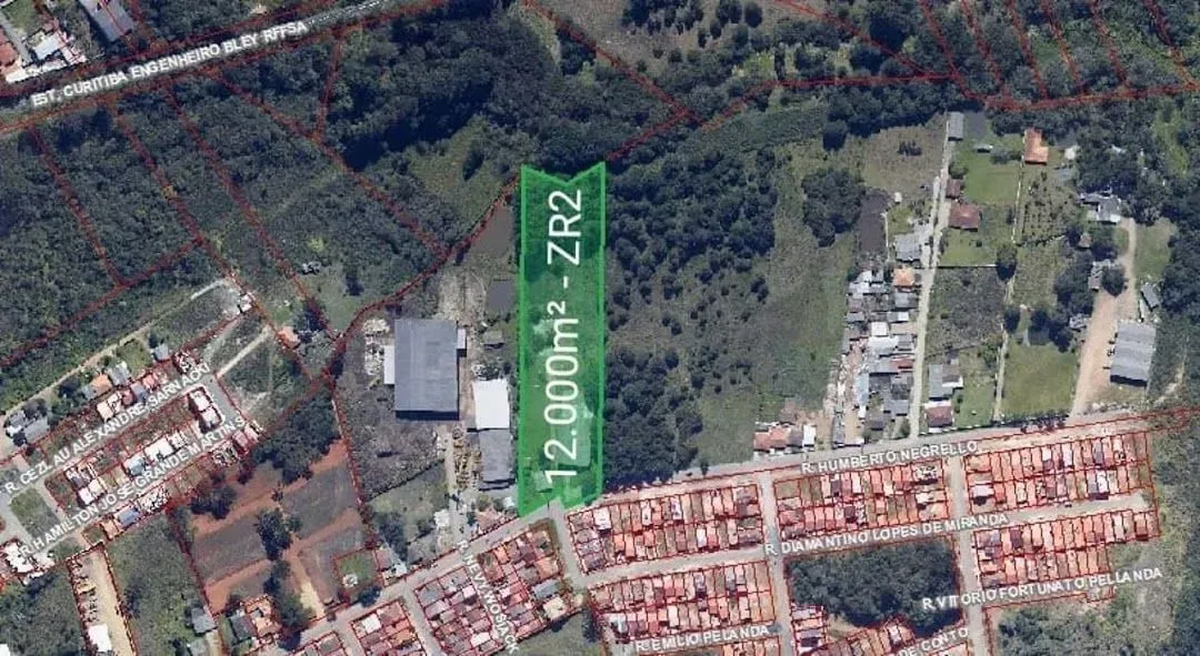 Área com 12.000 m², à venda por R$ 5.400.000 - Umbará, Curitiba (PR)