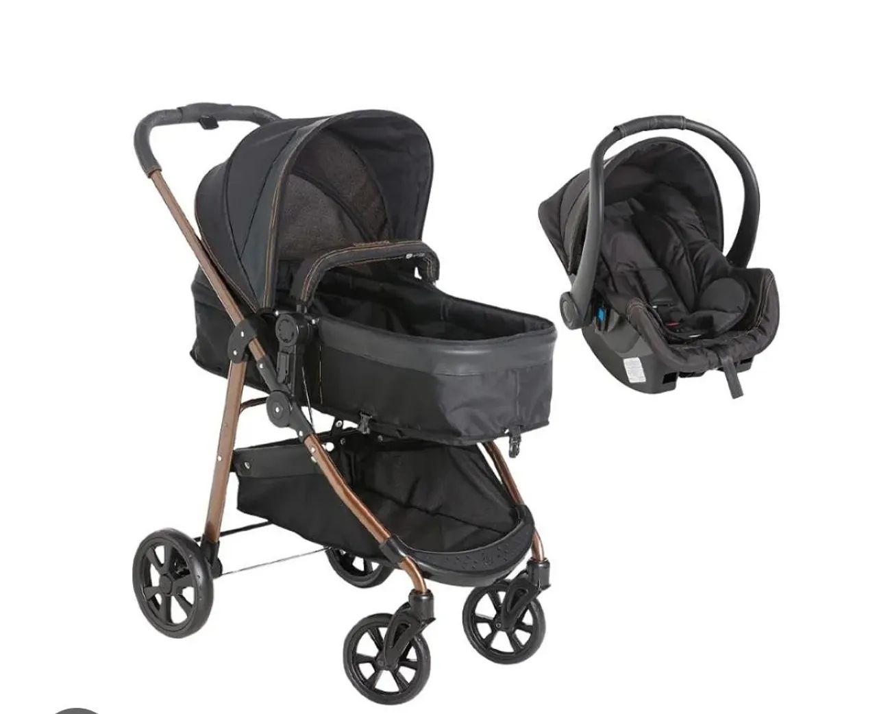 Carrinho Moisés 3 em 1