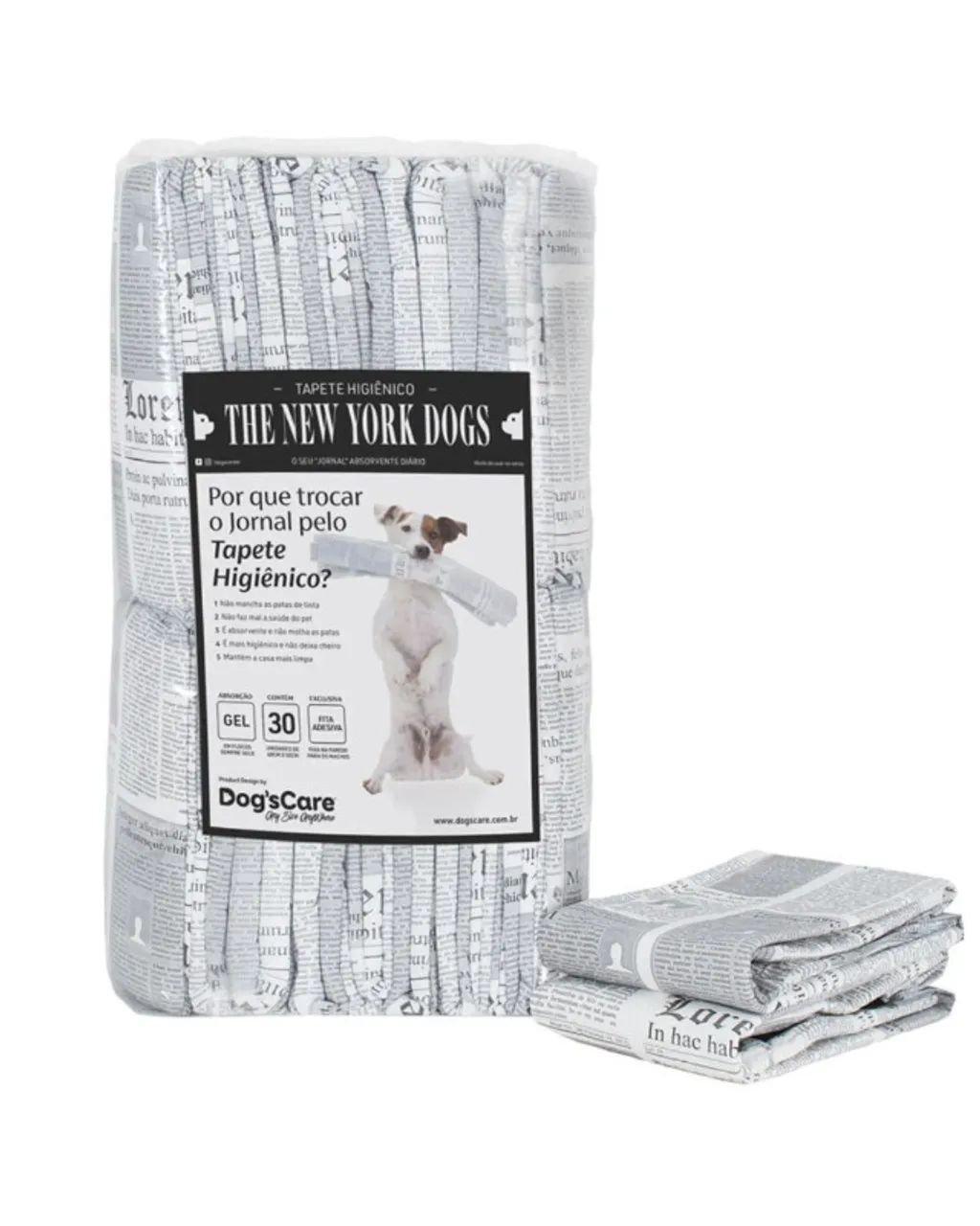 Tapete Higiênico Pet 55x60 Descartável Dogs Care Conforto Higiene