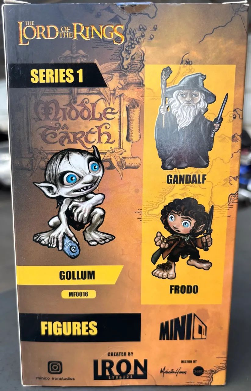 Senhor dos Anéis: Gollum Iron Studios Mini Co - Foto 4