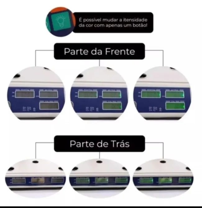 Balança Eletrônica Fenix Dorado 40kg - Foto 4