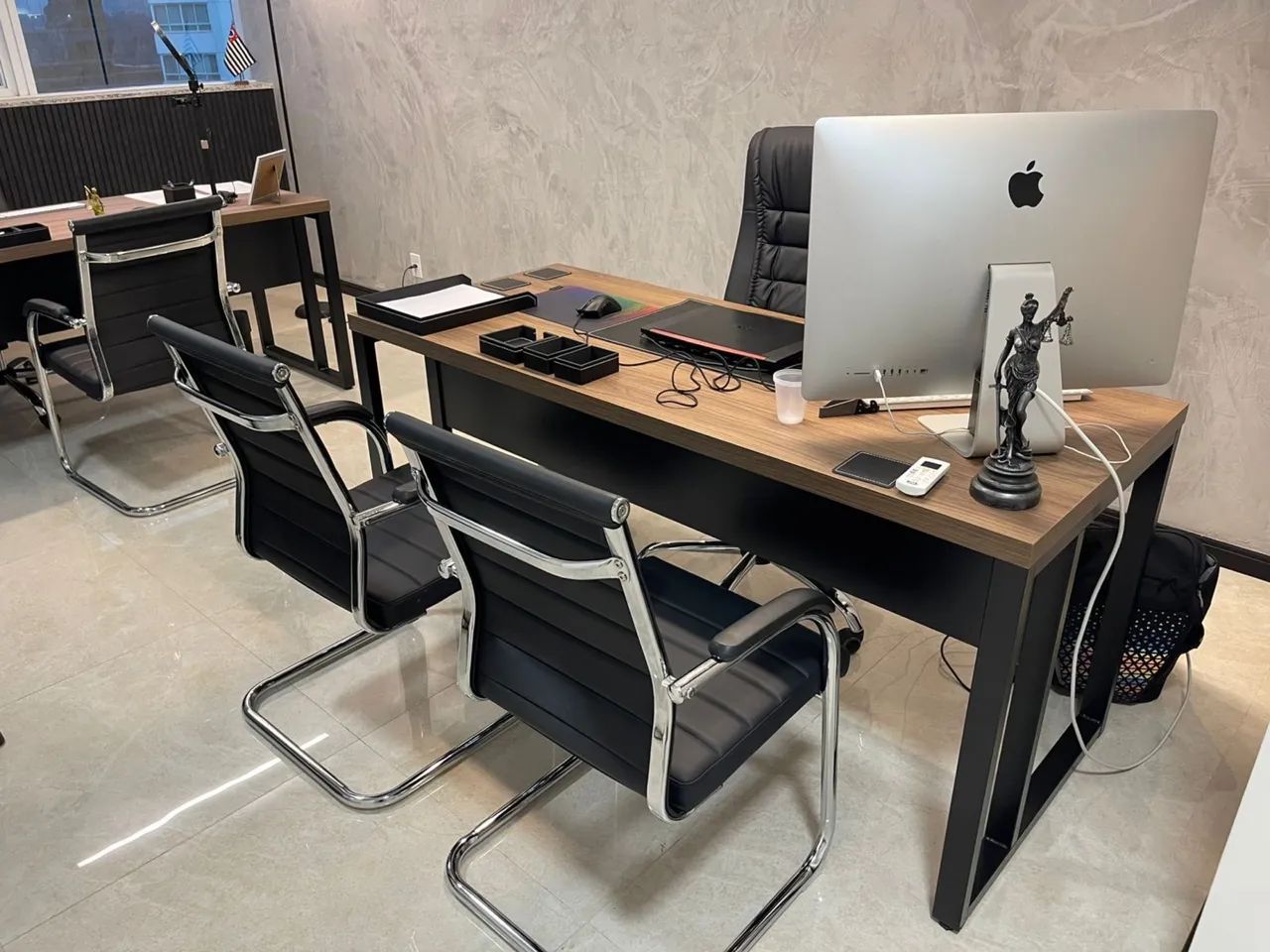 MESA INDUSTRIAL 1.50x070 apenas a MESA - LOJA IKONMIXOFFICE  - Foto 2