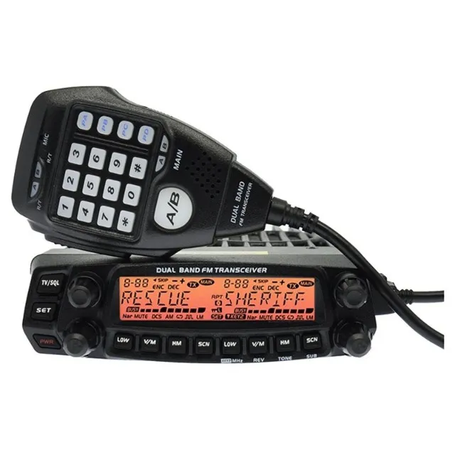 Rádio Voyager Vr-d588 Uv Dual Band VHF UHF Aviação - Brinde manual PDF em portugues
