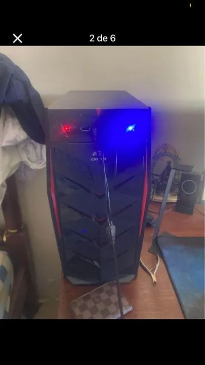 PC gamer perfeito para jogos, trabalhos e uso diário, 100% funcionando.<br> - Foto 2