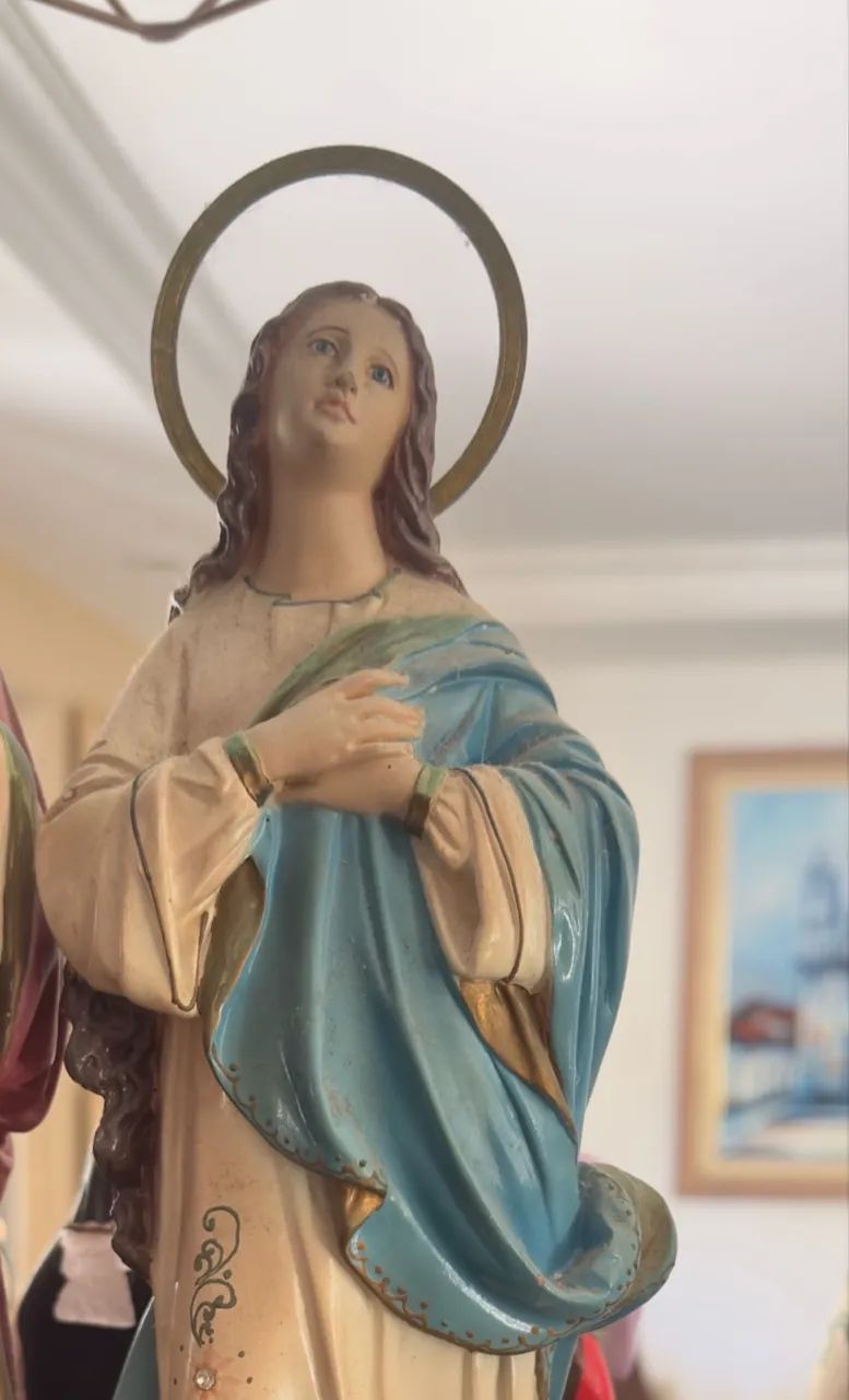 Imagem Imaculada Conceição 35cm em gesso64842119048194121