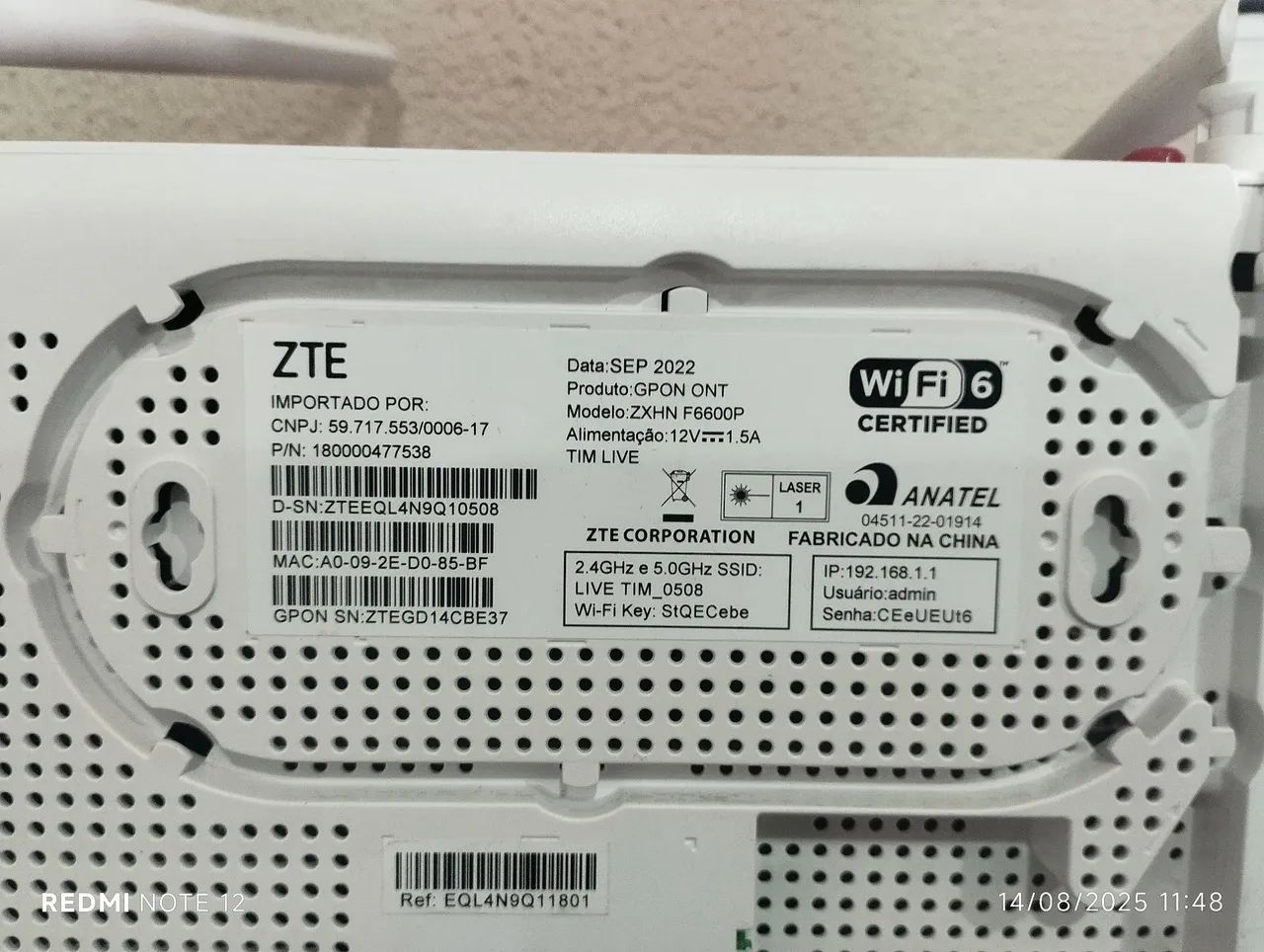 Roteador Wi-Fi com múltiplas antenas - Foto 4