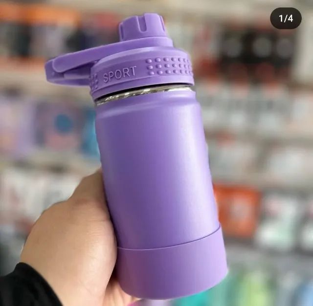 Garrafa Térmico com Protetor de Silicone no Fundo 350 ml - Foto 2