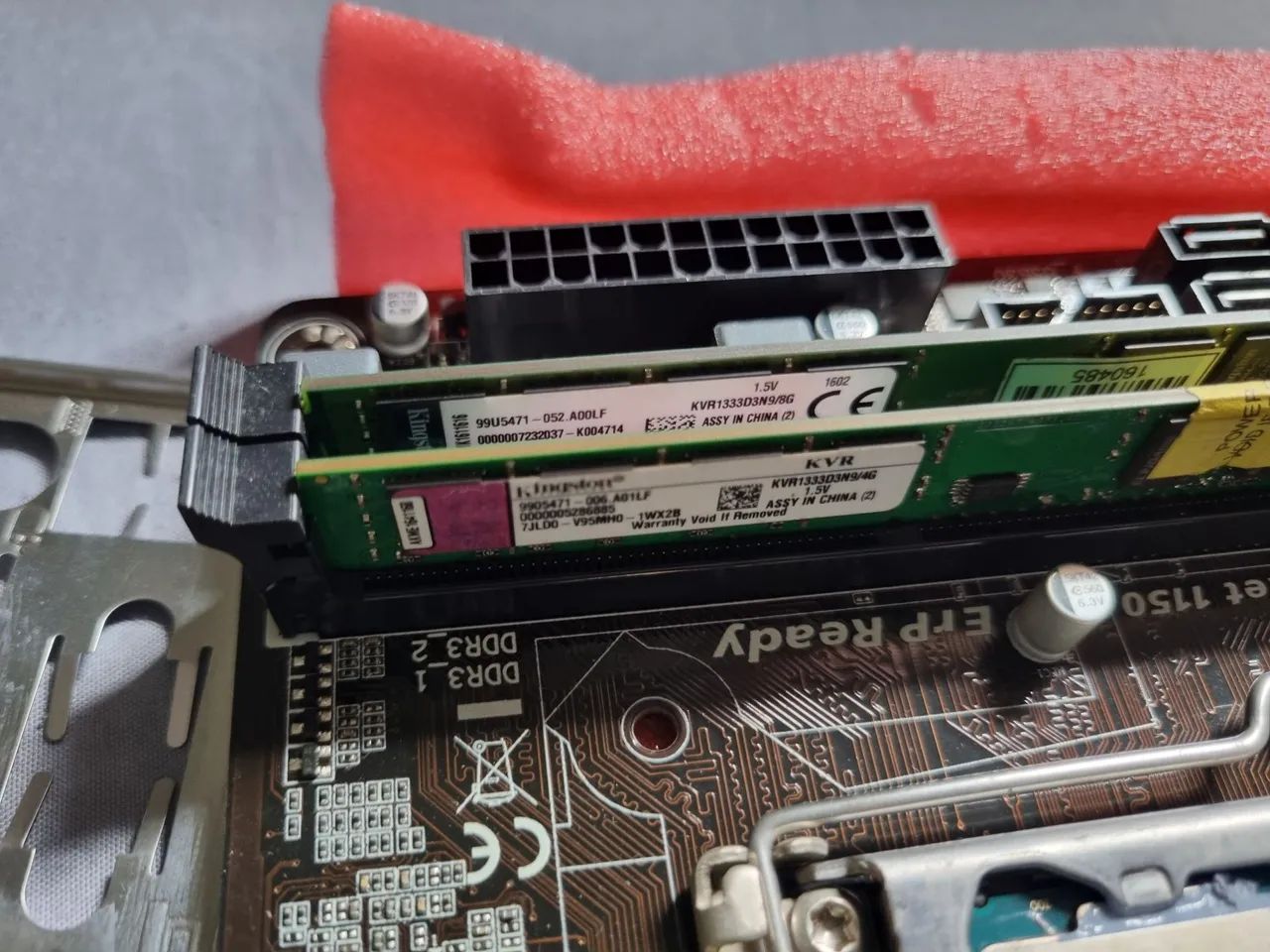 Kit core i5 1150 + placa mãe e 12gb ram  - Foto 4