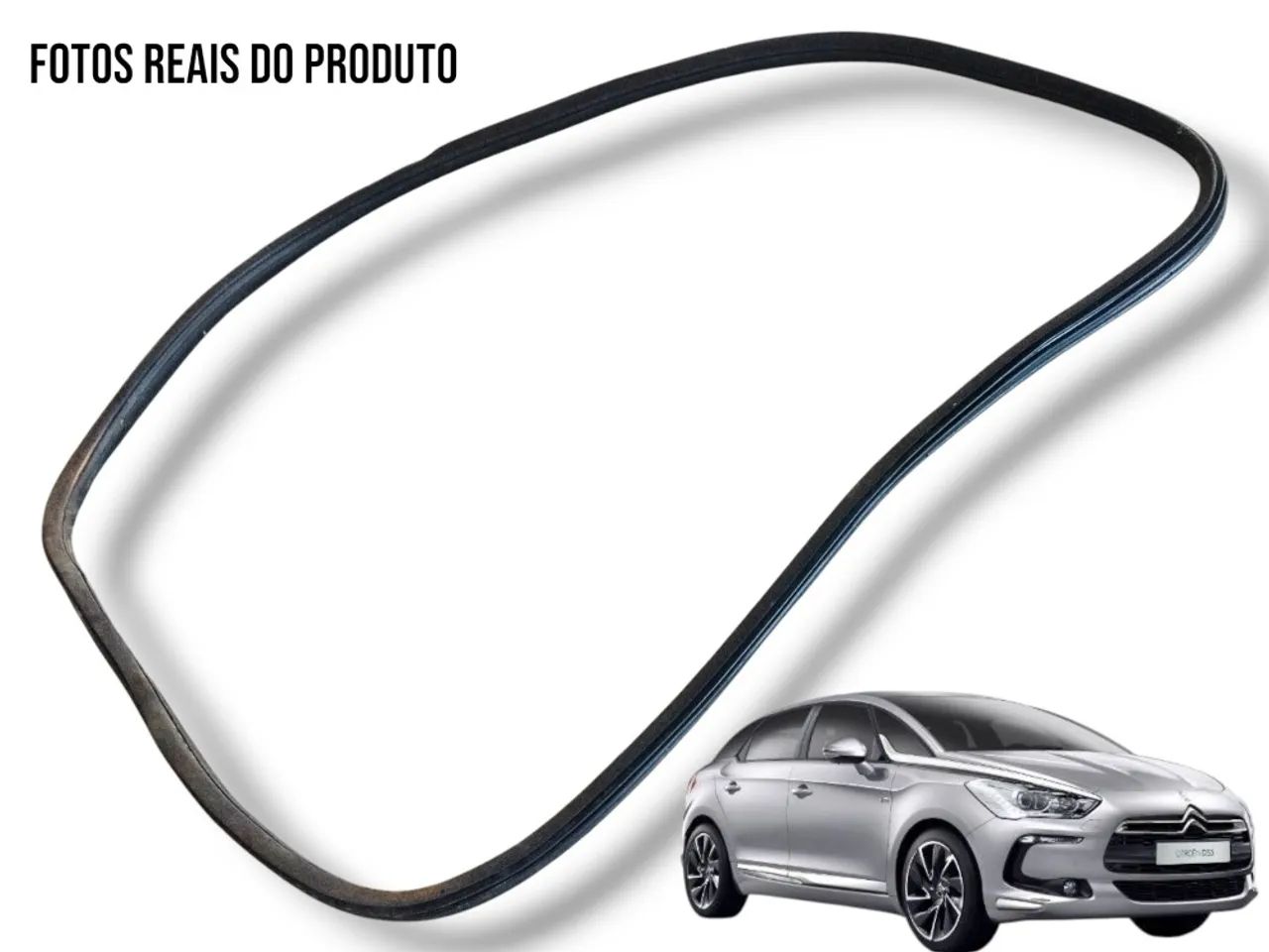 Borracha Vedação Porta Citroen Ds5 1.6 16v 2015 87mil Km