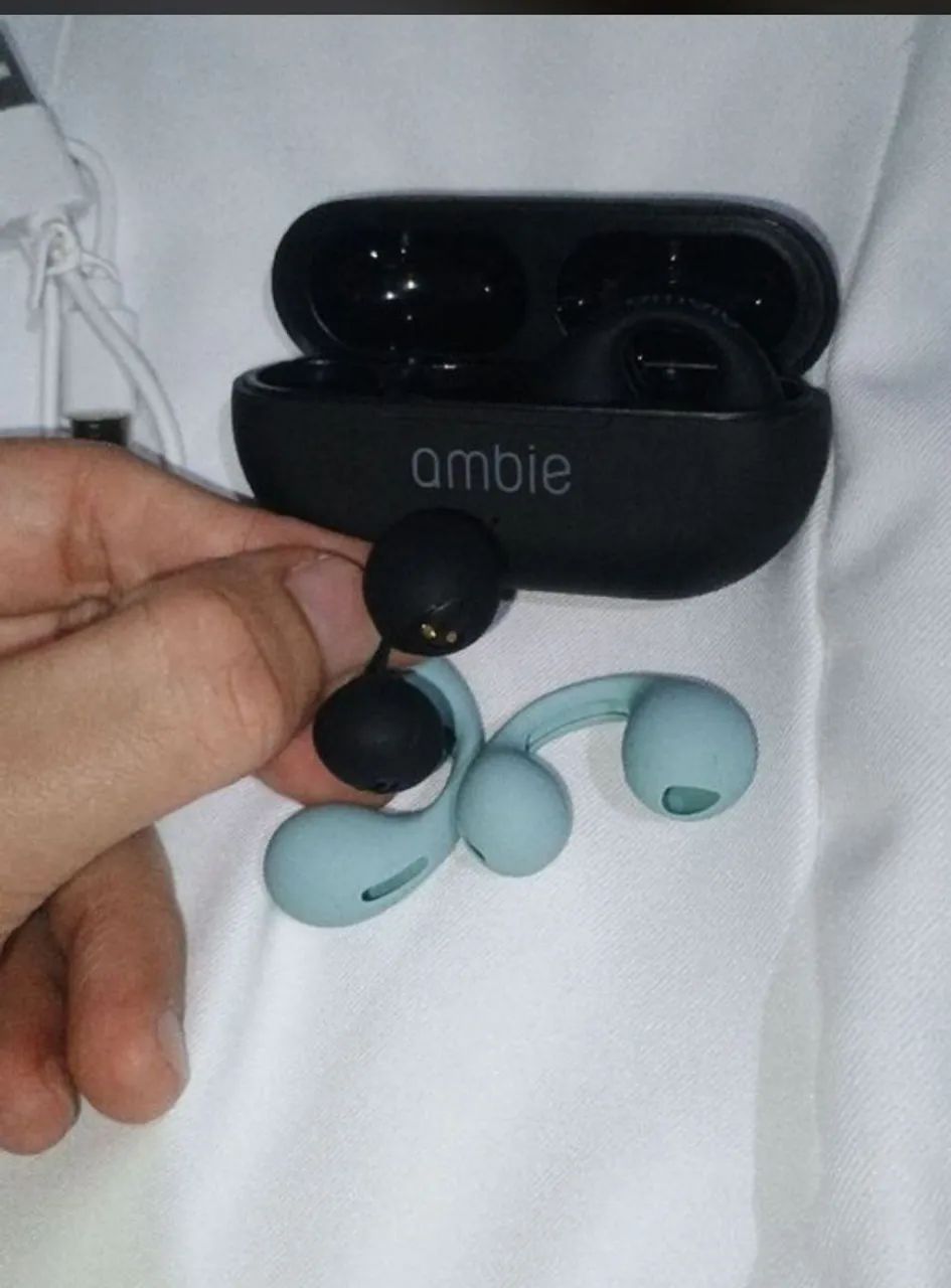 Fone de Ouvido Bluetooth Ambie com Case - Foto 2
