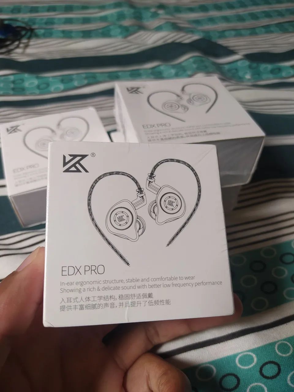 FONE LACRADO KZ EDXPRO (RETORNO DE PALCO)  - Foto 4