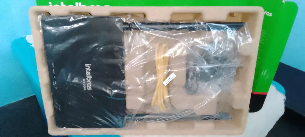 Roteador Intelbras Wi-Fi 4 W4-300F - Novo - Foto 3