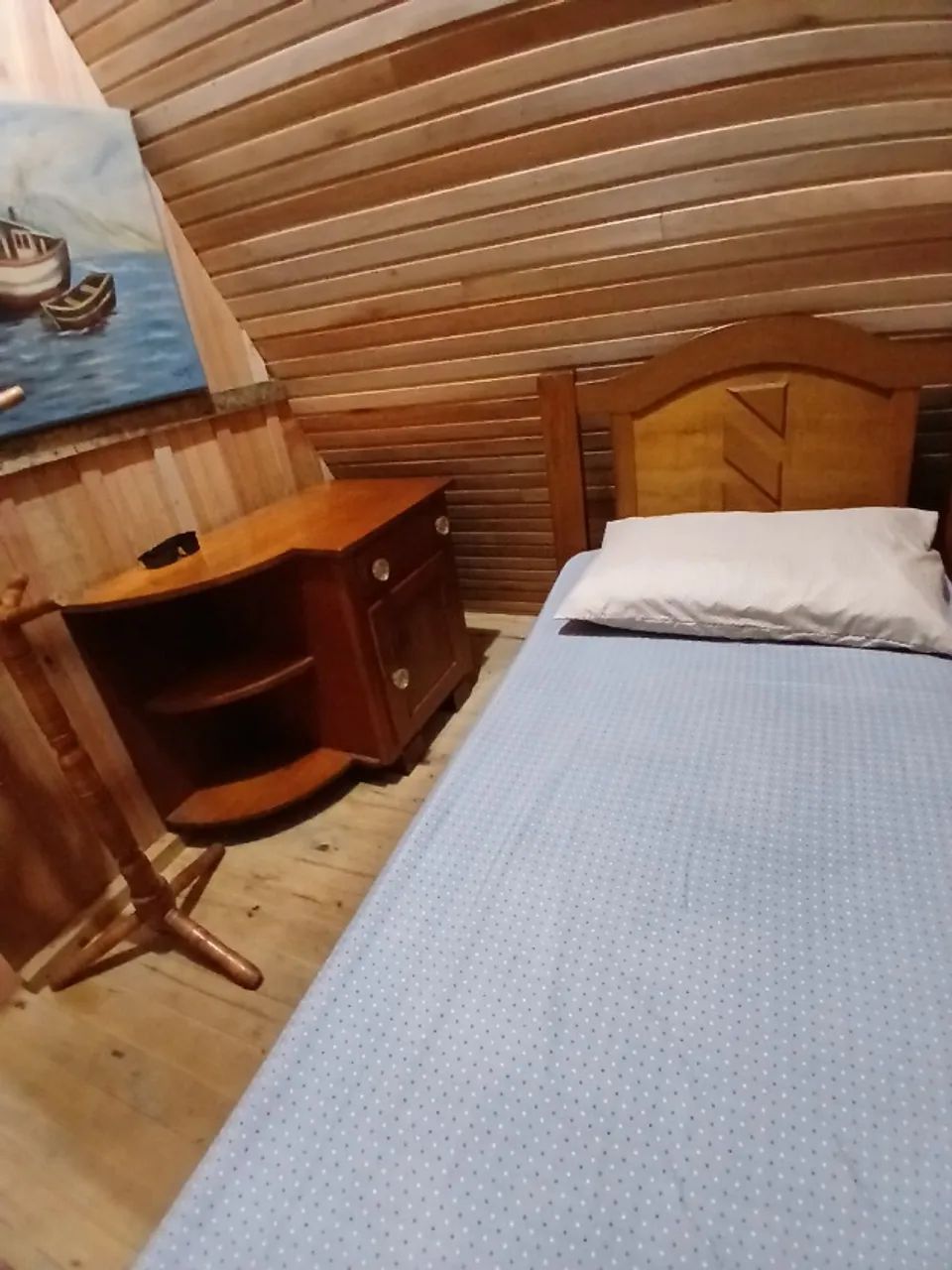 Chale 2 quartos  mobiliado 