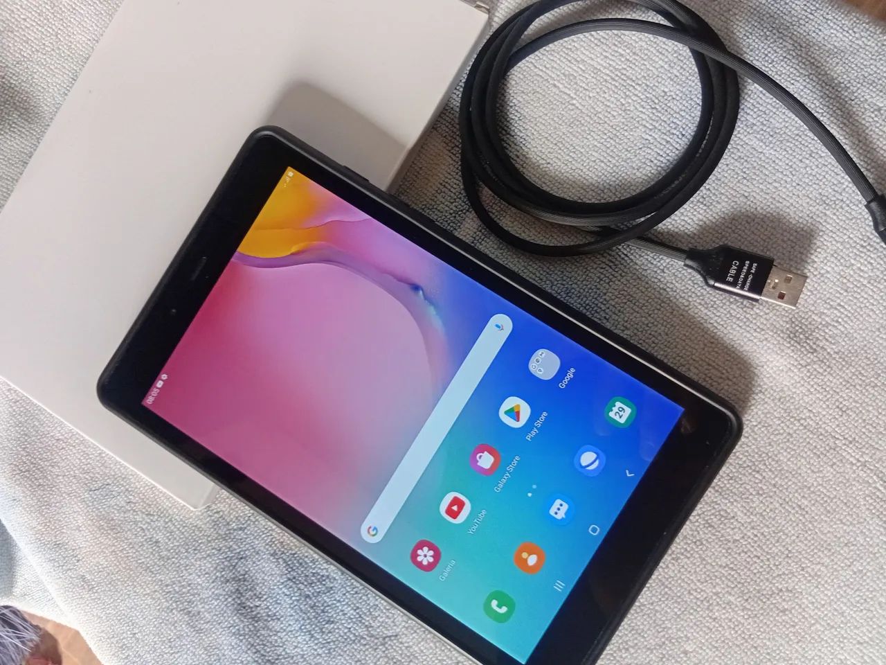 Tablet Samsung Tab A 32 GB + cabo - Foto 2