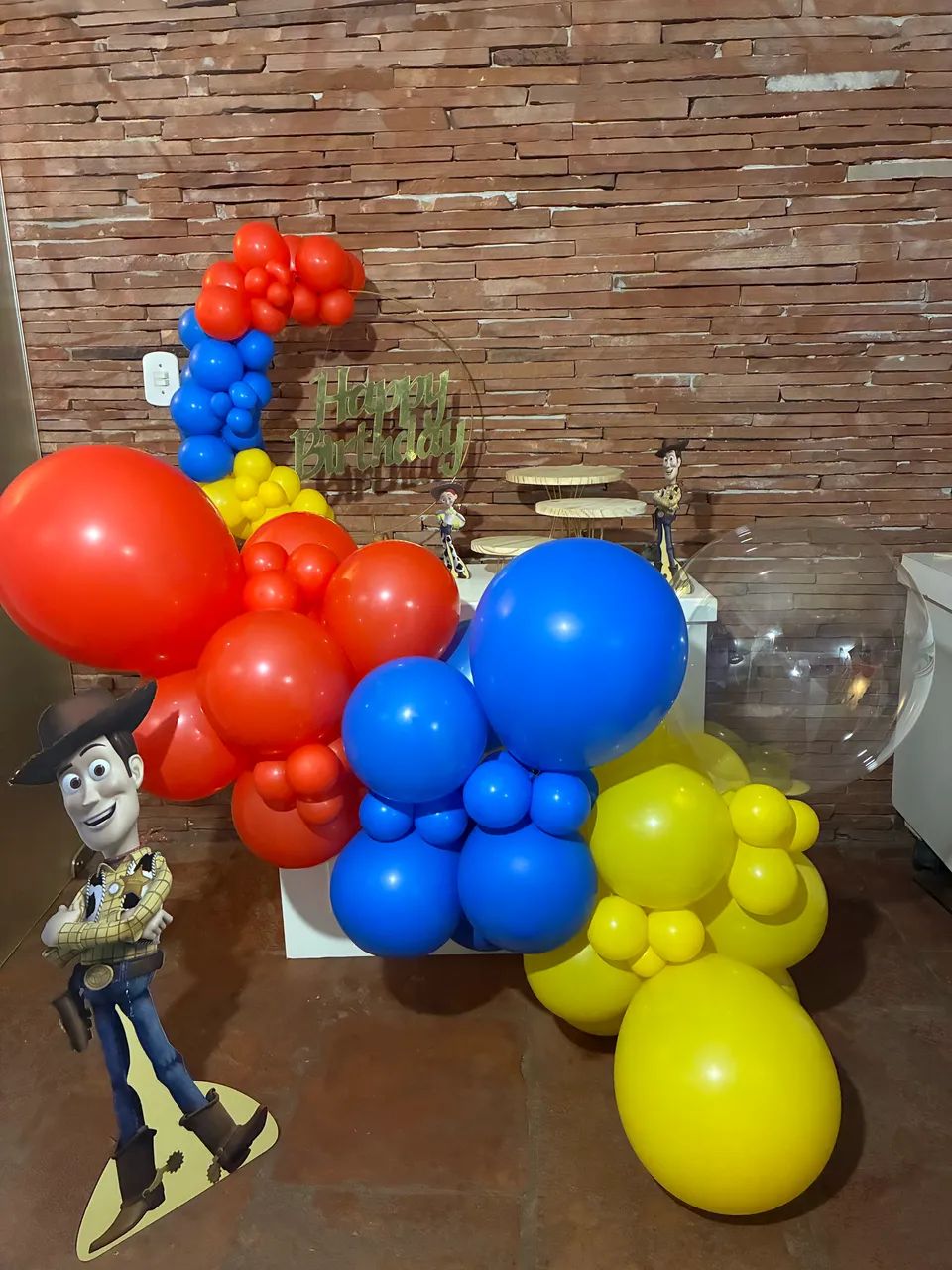 Festa de aniversário estilo pegue e monte - Foto 5