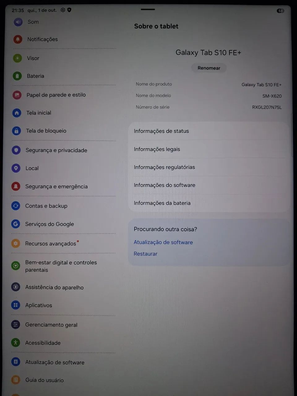 Samsung Tablet S10FE + - Foto 5