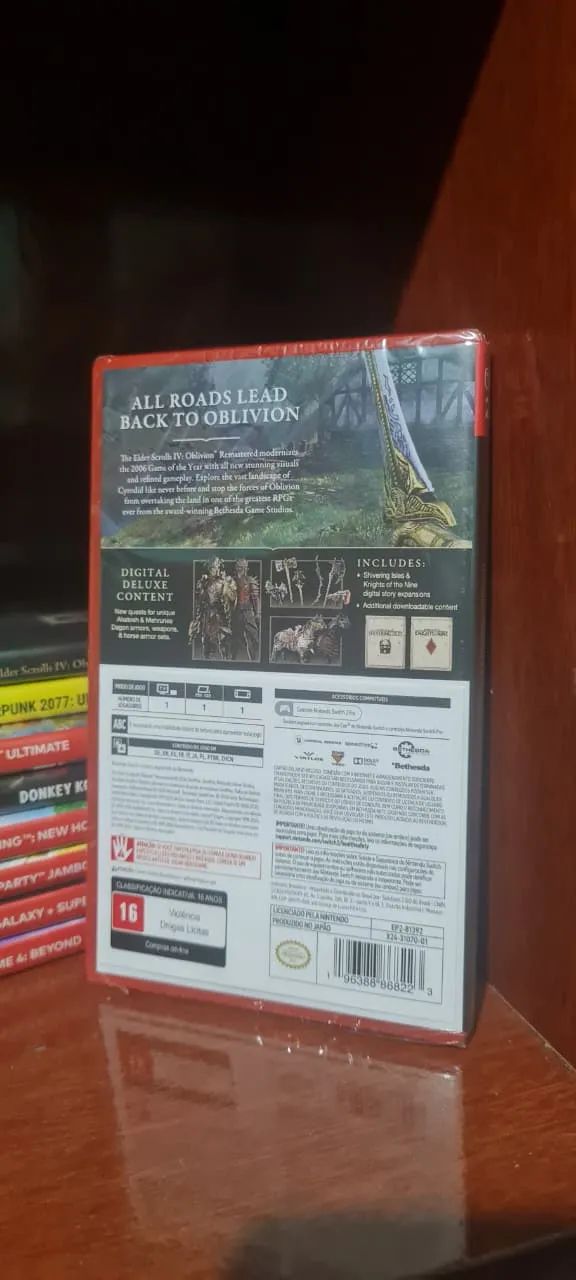 The Elder Scrolls IV Oblivion Switch 2 Edição Deluxe - Foto 3