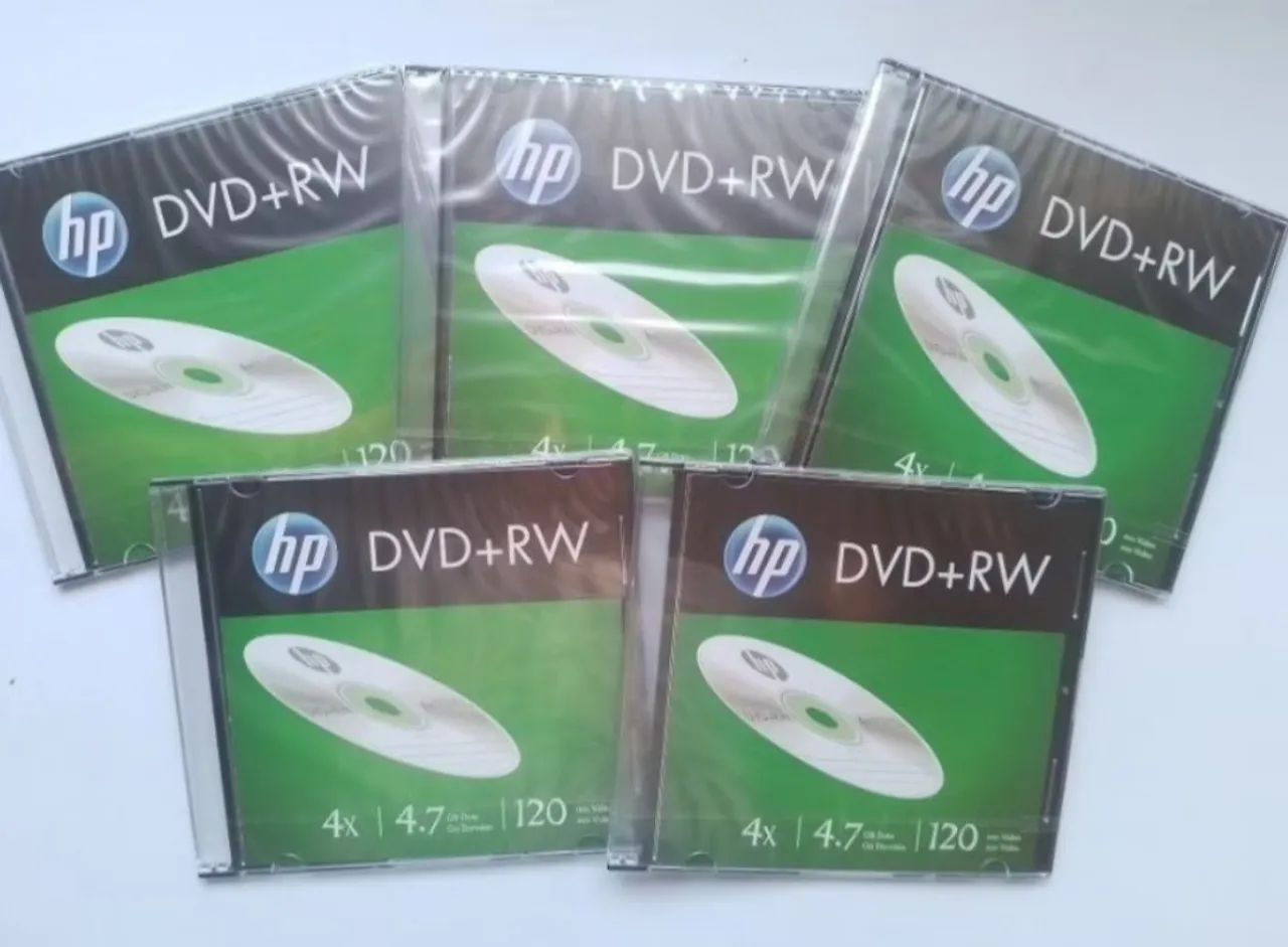 Dvd regravavel virgem hp lacrado