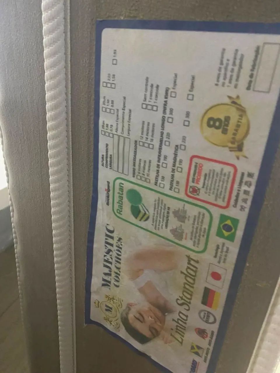 Colchão king massageador  - Foto 3