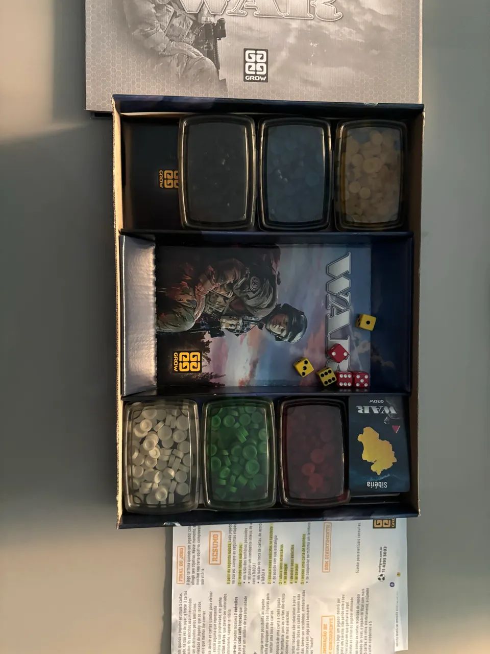 Jogo de tabuleiro War - Foto 2