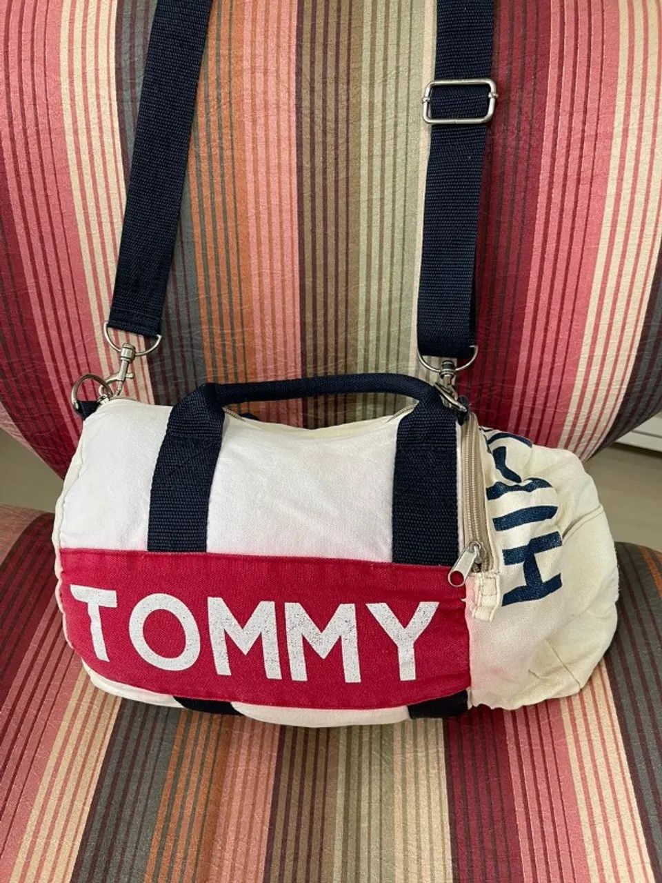Bolsa mala Tommy Hilfiger original Bege