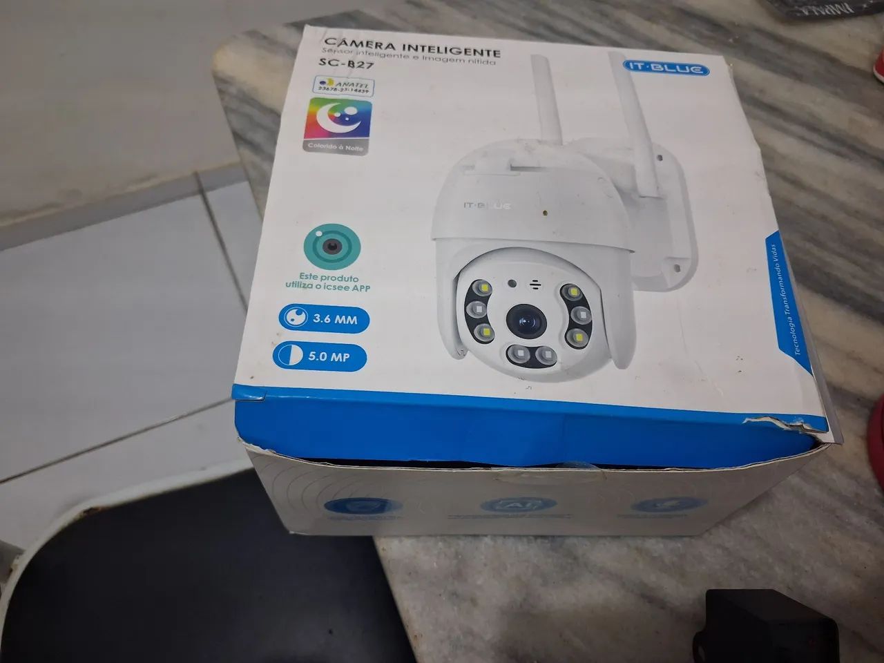 Câmera inteligente Wi-Fi  - Foto 5
