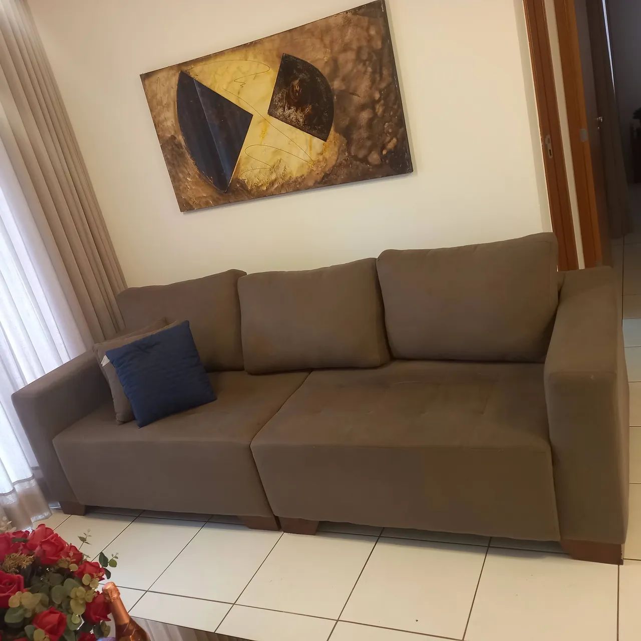 URGENTE! VENDO SOFÁ MODULADO  5 LUGARES 