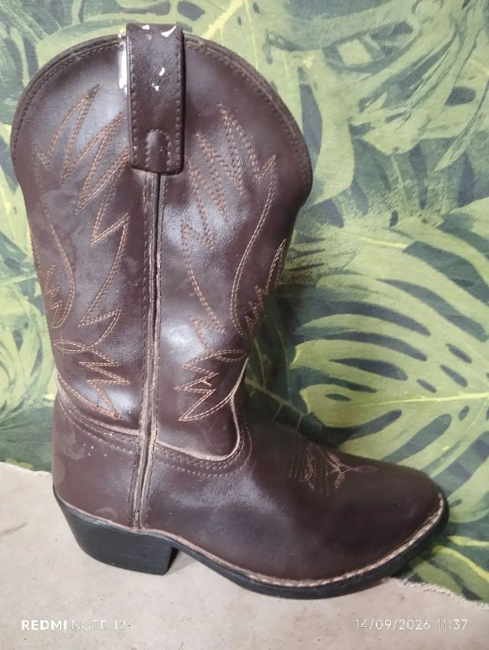 Bota cowboy infantil.  - Foto 3