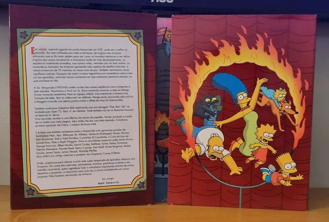 DVD SIMPSONS ORIGINAL 5° TEMPORADA  - Foto 2