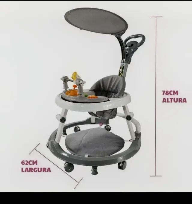 Kit Carrinho Moisés+ BB conforto e Andador
