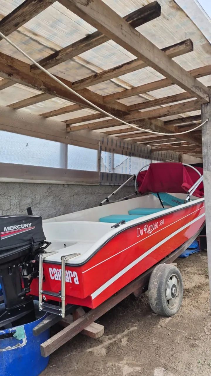 Barco com motor de 30 HP Mercury - Foto 4