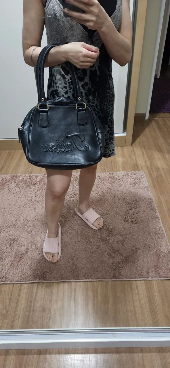 Vendo bolsa triton original toda em couro