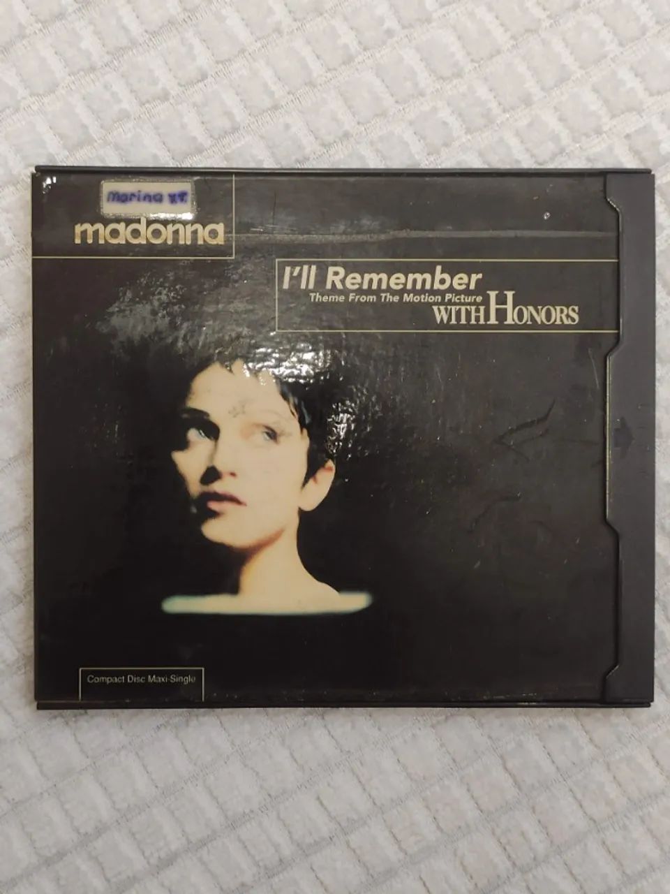 CD Single Madonna I will Remember 