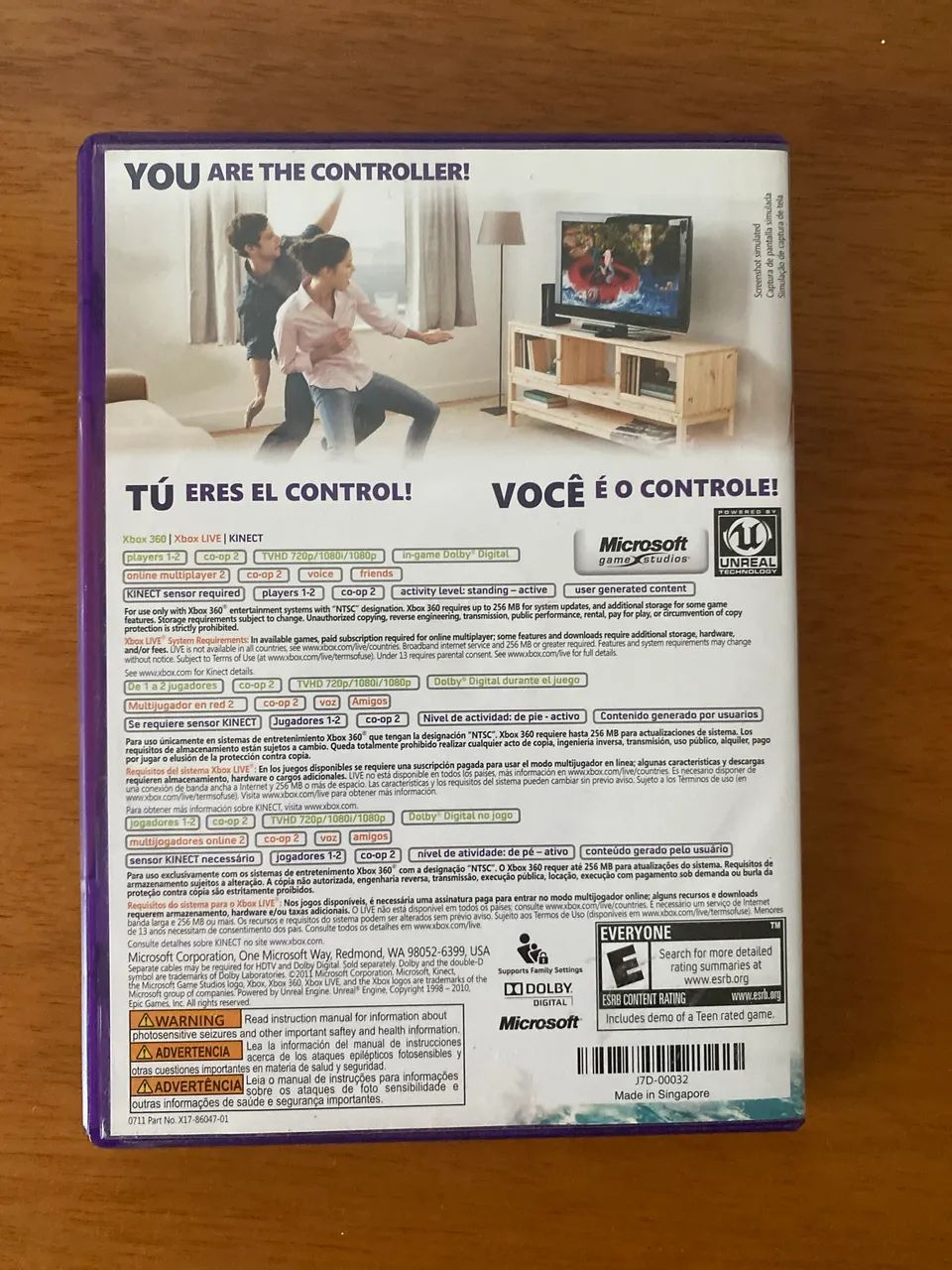 Jogo Kinect Adventures XBOX 360 - Foto 3