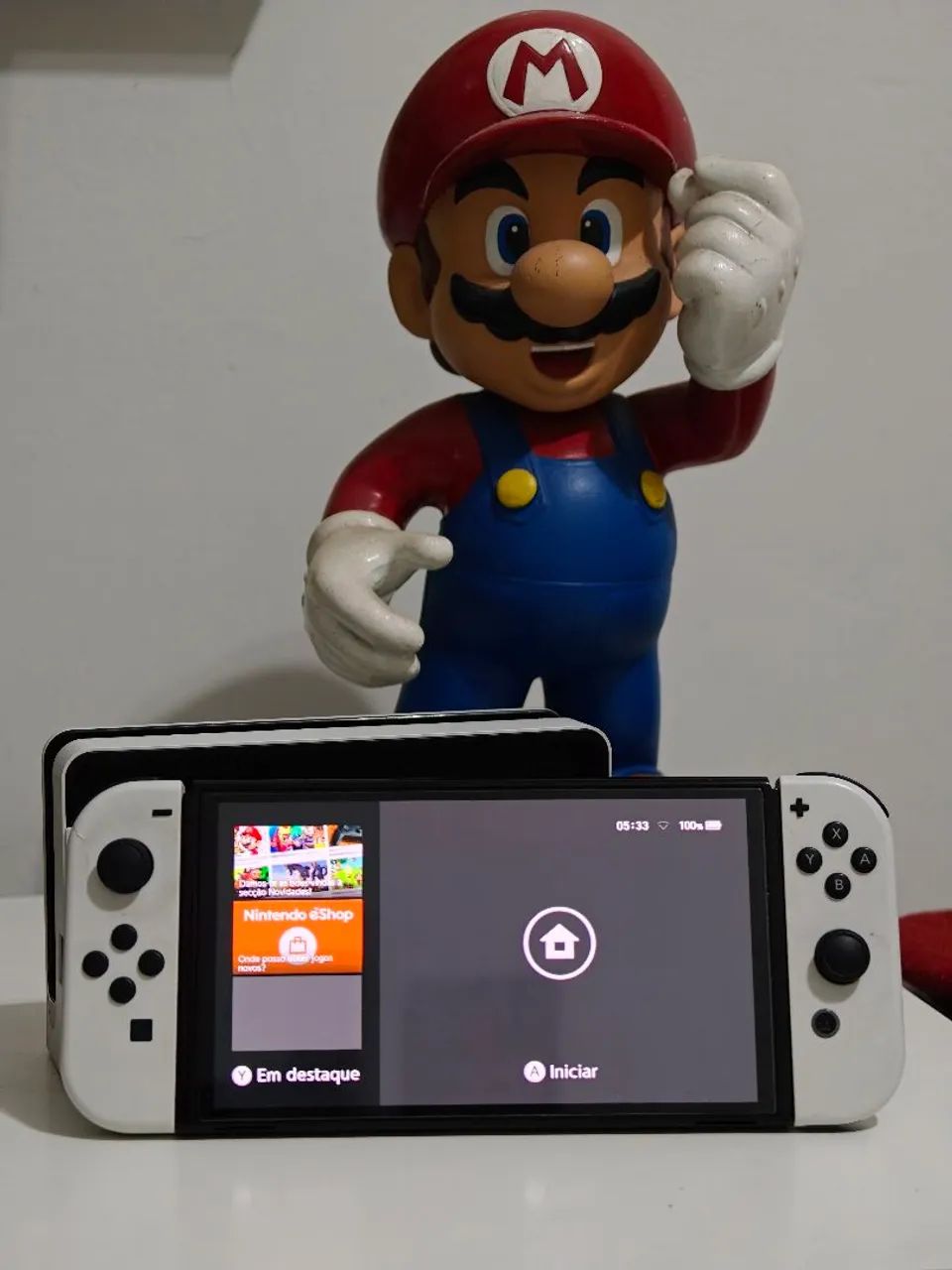 Nintendo Switch Oled (Desbloc- com chip) - Foto 2