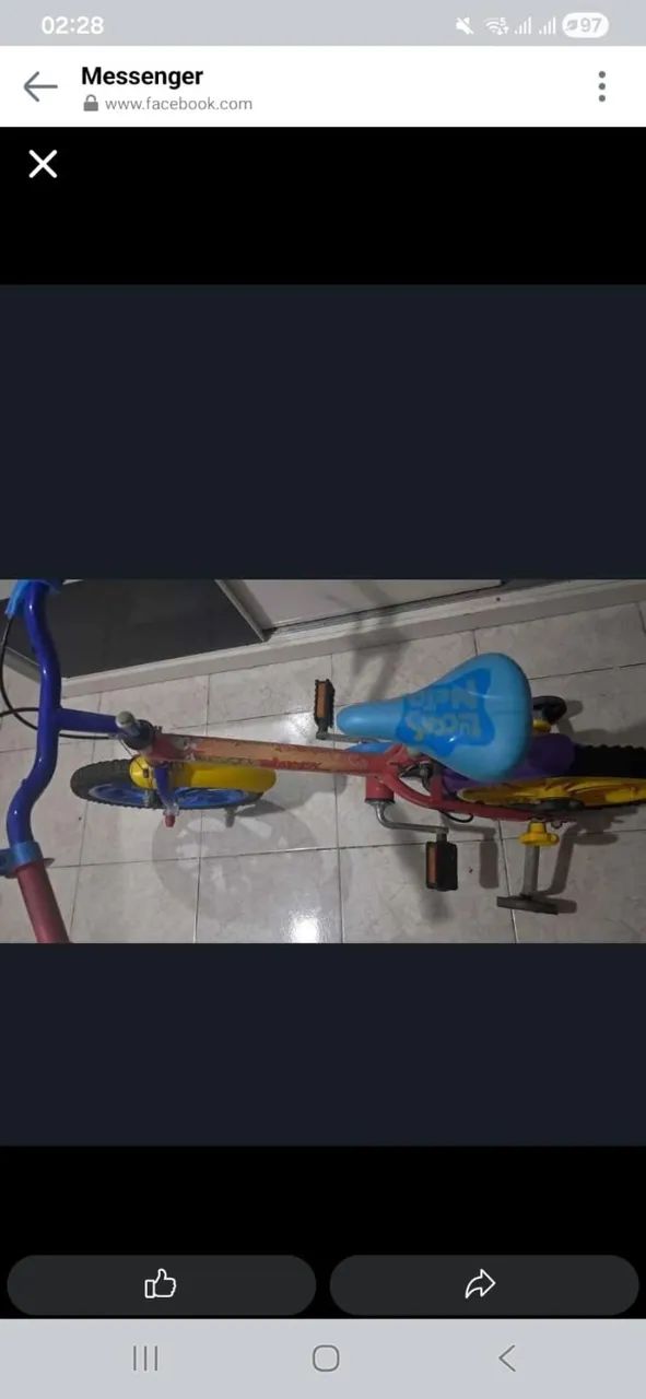 Bicicleta infantil