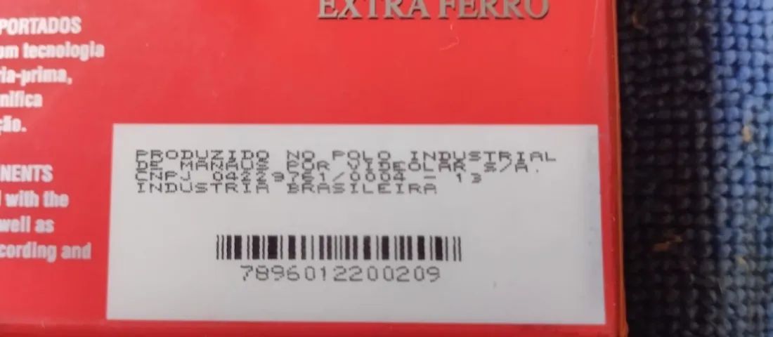 Kit 2 fitas k7 Nipponic Extra Ferro HG LACRDAS - Foto 3