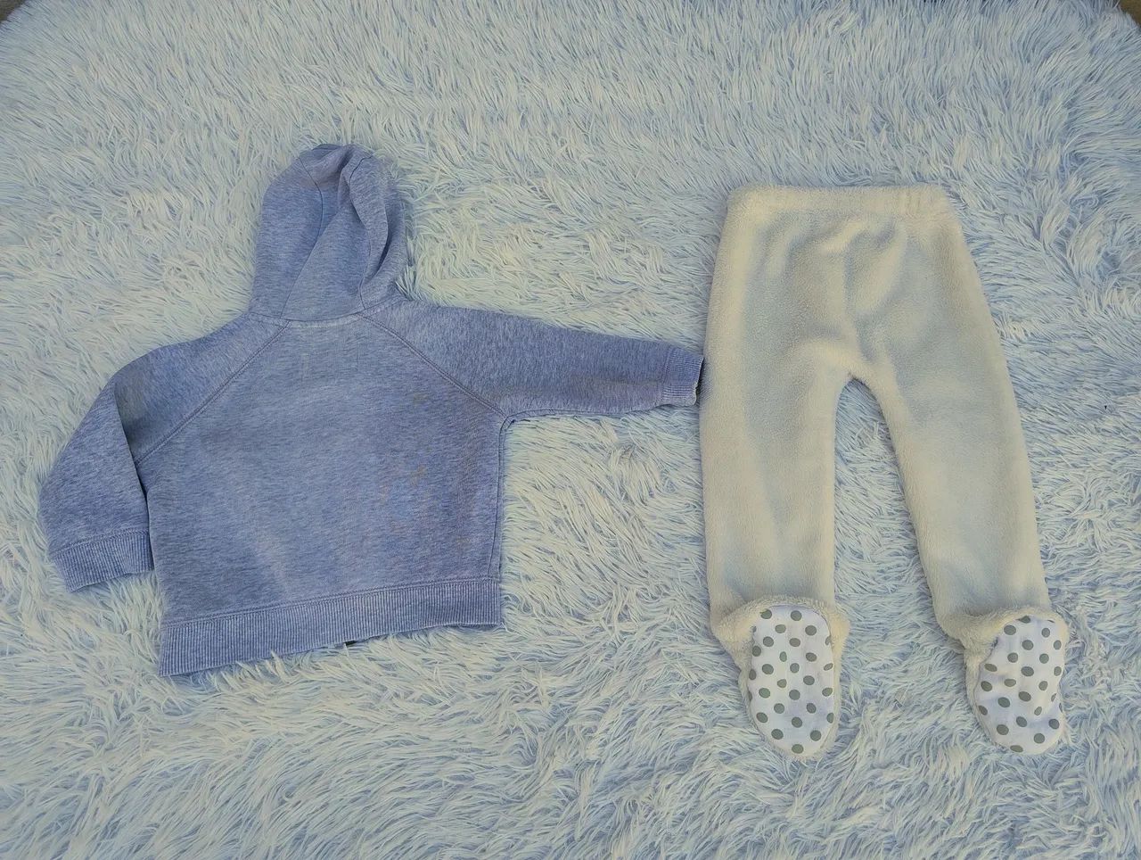 Moletom Carter's E Calça Com Pezinho  - Foto 3