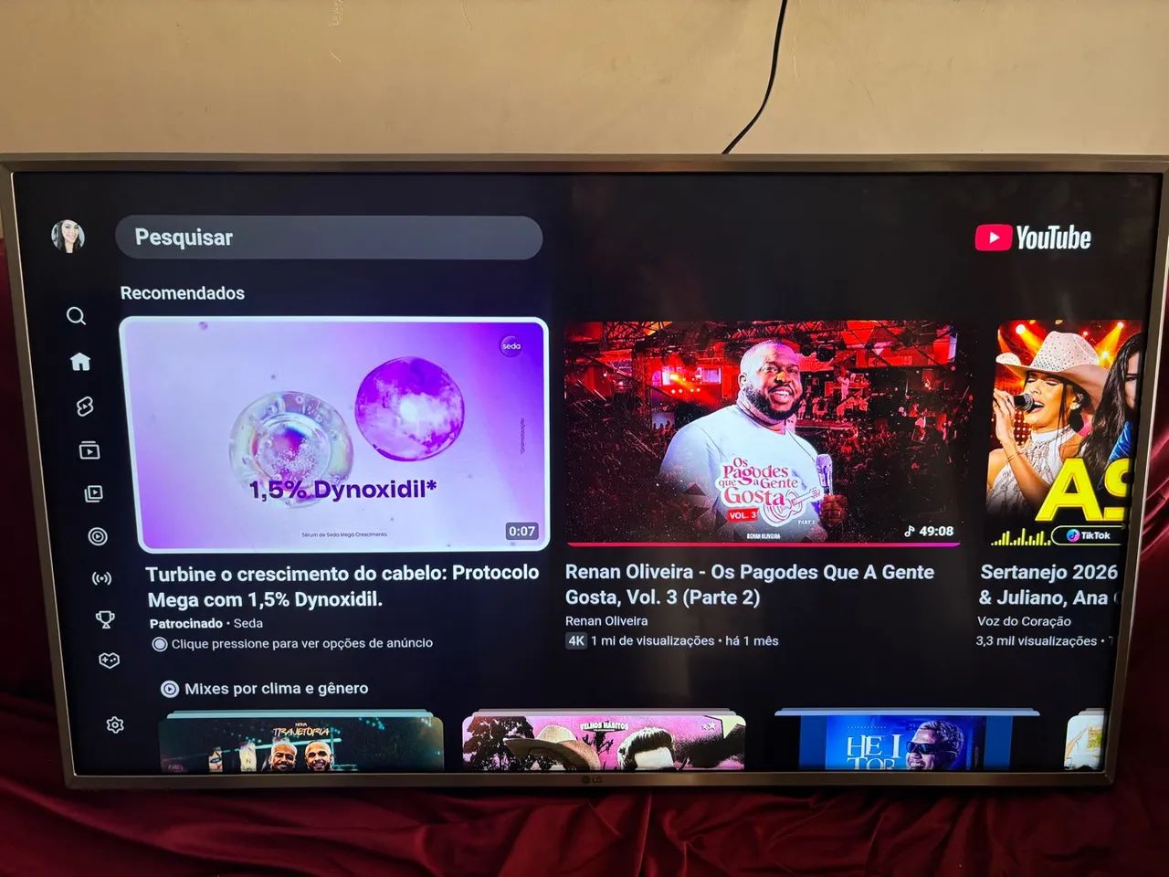 Tv Smart LG 4K de 43 Polegadas  - Foto 2