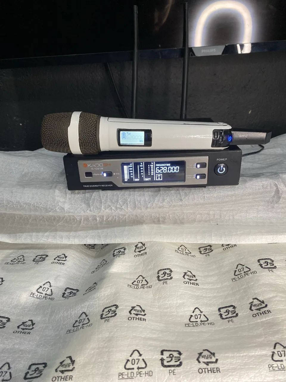 Microfone sem fio Kadosh K-1201 M