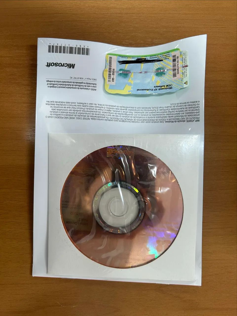 Windows XP Professional Original Microsoft OEM - Lacrado - Item de Colecionador - Foto 3