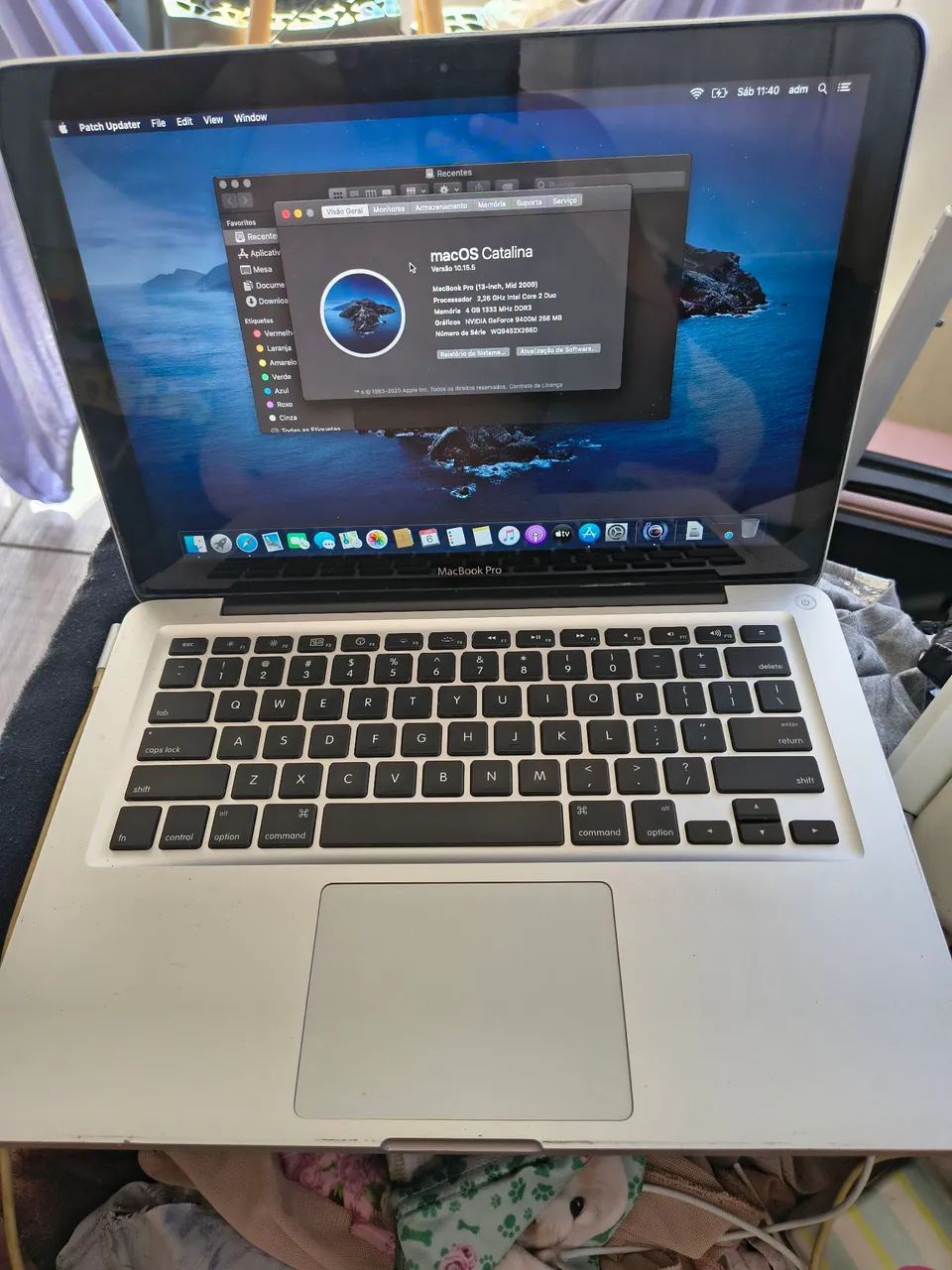MacBook pro 2009(funcionando) e MacBook pro 2010 (Sucata) não acompanha carregador  - Foto 2