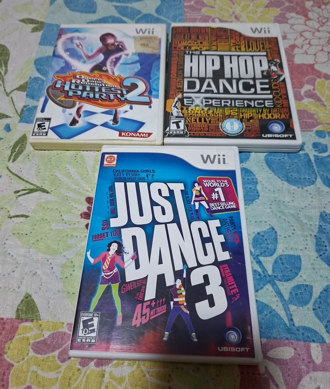 wiiu&new3dsLL&ps3&ソフトつき 3 jogos de Dança originais Wii - Jogos de Vídeo Game - Colégio