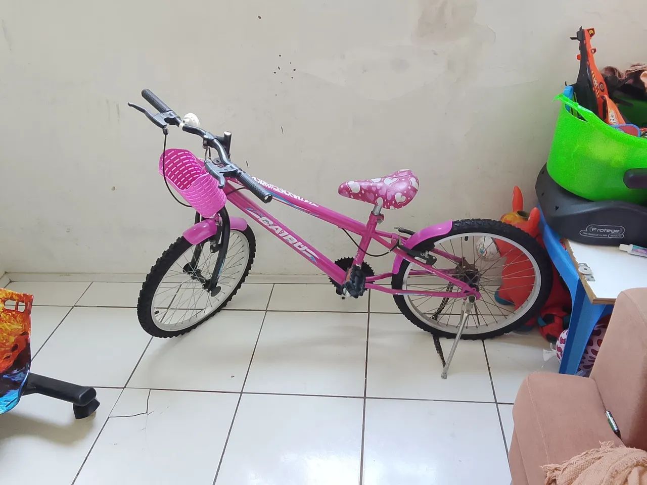 BICICLETA NOVA ROSA
