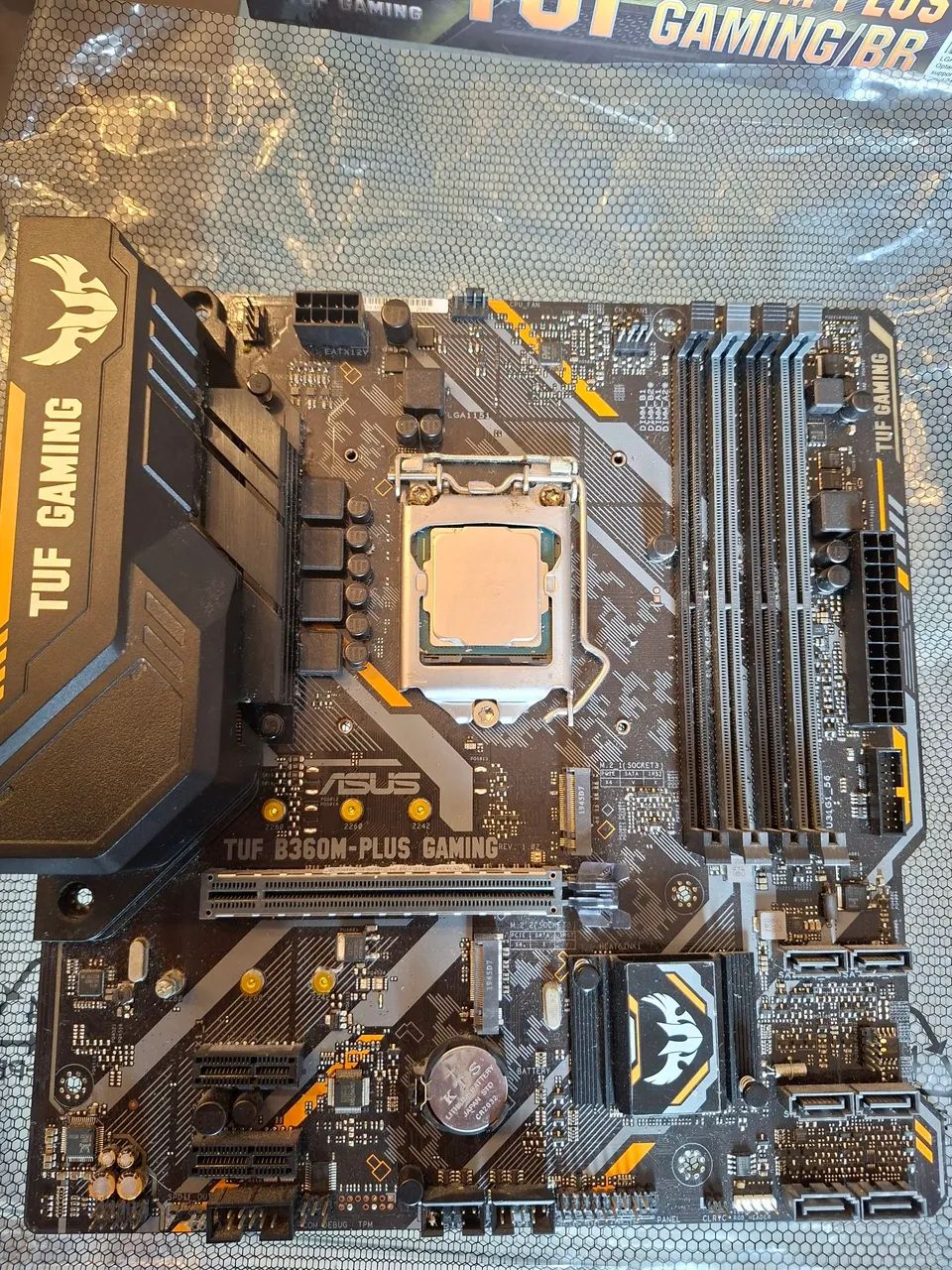 Kit Placa Mãe Asus TUF B360M-Plus + Core i5 9ª Geração  - Foto 3