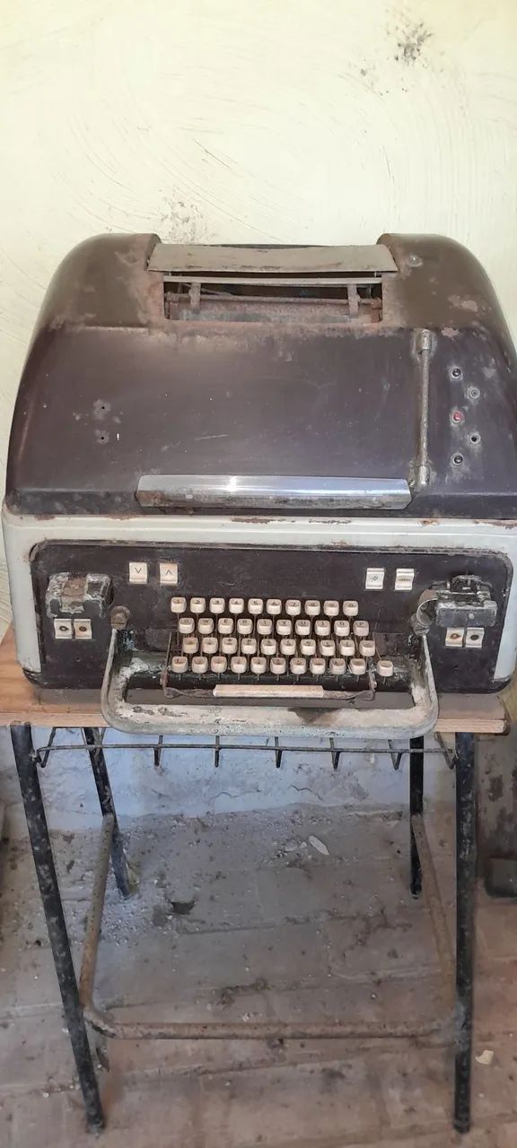 Teletipo para decoração 