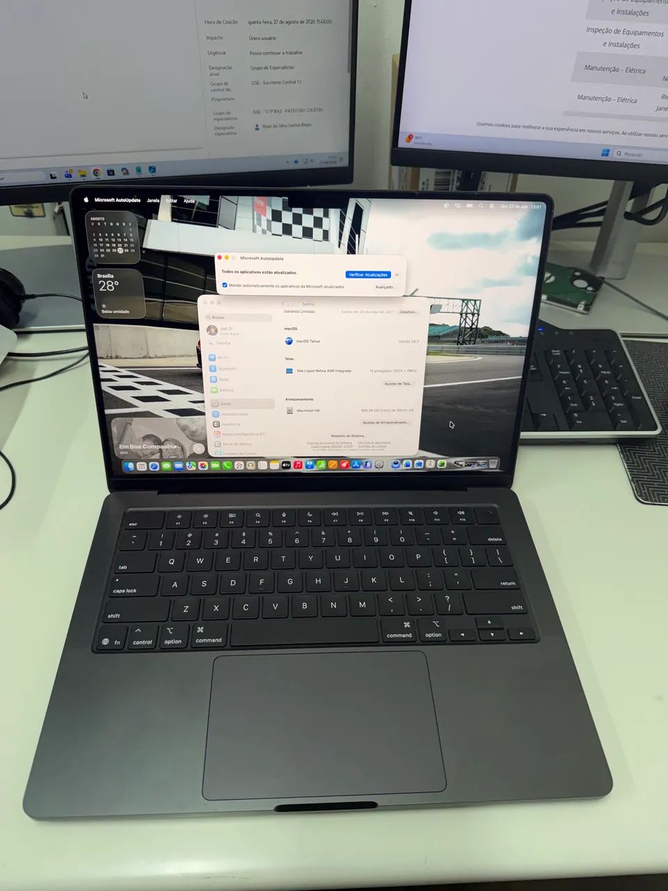 Macbook Pro M4 24GB Ram SSD 512GB 2025 MDM