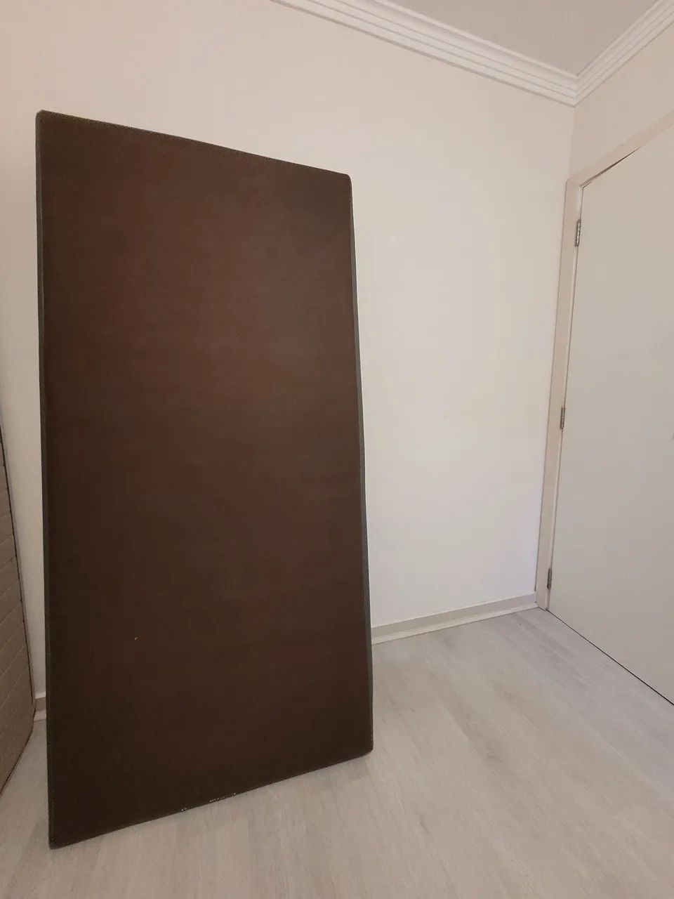 Base sommier cinza solteiro Ortobom 